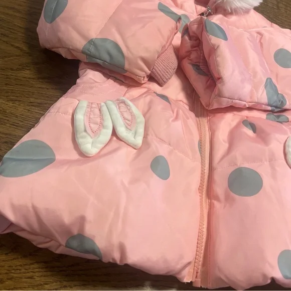 Down Coat Kids Toddler Girl Clothes 2pcs Winter Suit Warm Baby Overalls Sets 100 - Picture 5 of 16